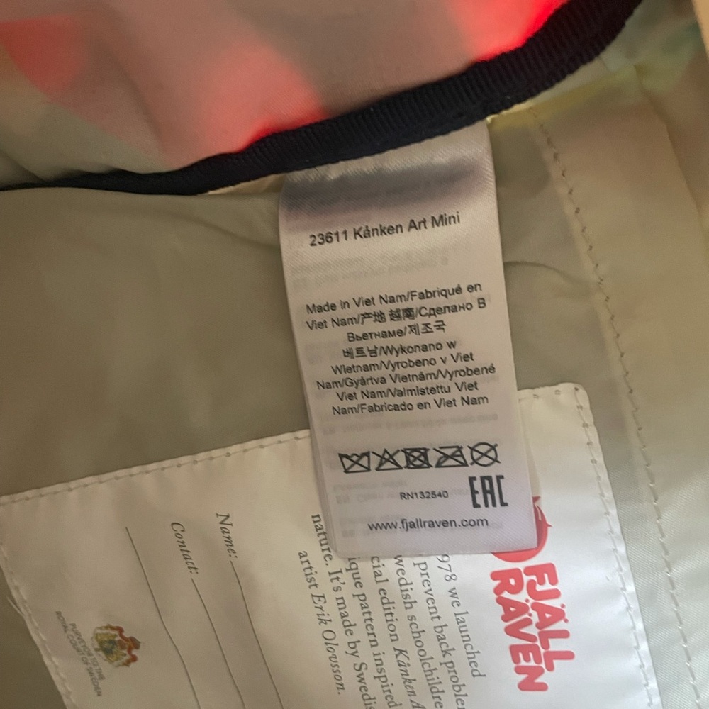 Fjallraven kanken mini - Picture 3 of 3